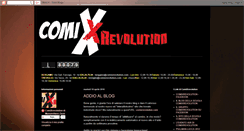 Desktop Screenshot of comixrevolution.blogspot.com