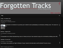 Tablet Screenshot of forgottentracks.blogspot.com