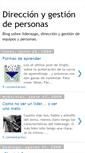 Mobile Screenshot of liderarpersonas.blogspot.com
