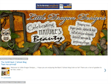 Tablet Screenshot of littledragondesigns.blogspot.com