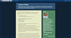 Desktop Screenshot of cameronkiddle.blogspot.com