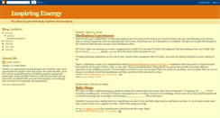 Desktop Screenshot of inspiringenergy.blogspot.com
