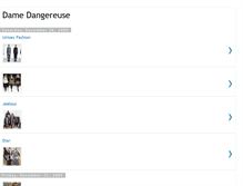 Tablet Screenshot of damedangereuse.blogspot.com