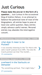 Mobile Screenshot of just-curious.blogspot.com