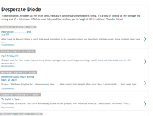 Tablet Screenshot of desperatediode.blogspot.com