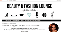 Desktop Screenshot of beautyfashionlounge.blogspot.com