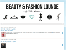 Tablet Screenshot of beautyfashionlounge.blogspot.com