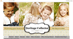 Desktop Screenshot of heritagecollectorstorybook.blogspot.com