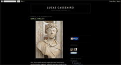 Desktop Screenshot of lucastameouvindo.blogspot.com