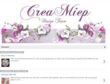 Tablet Screenshot of creamiepdesignteam.blogspot.com