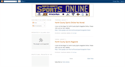 Desktop Screenshot of ncsportsmagazine.blogspot.com