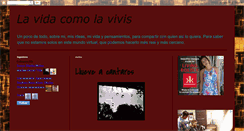 Desktop Screenshot of lavidacomolavivis.blogspot.com