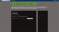 Desktop Screenshot of clonesbyvankirk.blogspot.com