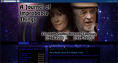 Desktop Screenshot of improbablethings.blogspot.com