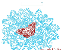 Tablet Screenshot of insanely-crafty.blogspot.com