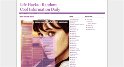 Desktop Screenshot of hack-life-easy.blogspot.com