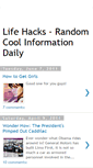 Mobile Screenshot of hack-life-easy.blogspot.com