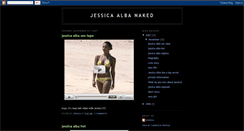 Desktop Screenshot of jessicaalba-naked.blogspot.com