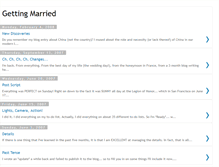 Tablet Screenshot of gettingmarried07.blogspot.com
