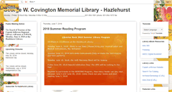 Desktop Screenshot of hazlehurstlib.blogspot.com