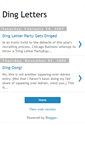 Mobile Screenshot of dingletters.blogspot.com
