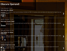 Tablet Screenshot of obscuraoperandi.blogspot.com