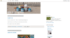 Desktop Screenshot of blogue-lifeinprogress.blogspot.com