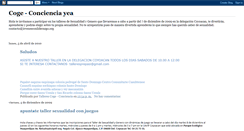 Desktop Screenshot of coge-conciencia.blogspot.com