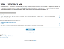 Tablet Screenshot of coge-conciencia.blogspot.com