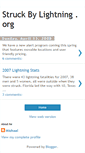 Mobile Screenshot of 2008struckbylightning.blogspot.com
