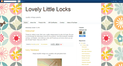 Desktop Screenshot of lovelylittlelocks.blogspot.com