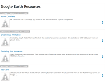 Tablet Screenshot of googleearthresources.blogspot.com