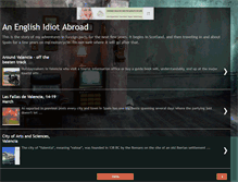 Tablet Screenshot of englishidiotabroad.blogspot.com