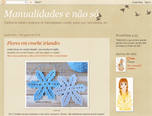 Tablet Screenshot of manualidadesenaoso.blogspot.com