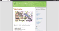 Desktop Screenshot of gardentruffles.blogspot.com