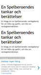 Mobile Screenshot of enspelberoende.blogspot.com
