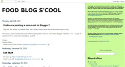 Desktop Screenshot of foodblogscool.blogspot.com