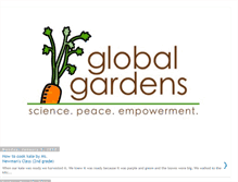 Tablet Screenshot of globalgardens.blogspot.com