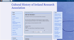 Desktop Screenshot of culturalhistoryirlresearchassociation.blogspot.com