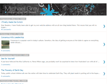 Tablet Screenshot of michaelsgray.blogspot.com