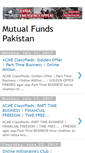 Mobile Screenshot of mutual-funds-pakistan.blogspot.com