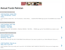 Tablet Screenshot of mutual-funds-pakistan.blogspot.com