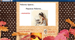 Desktop Screenshot of apenaspalavrasapenas.blogspot.com