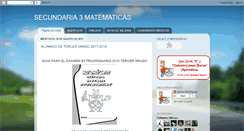 Desktop Screenshot of matematicas3madero.blogspot.com