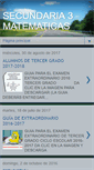 Mobile Screenshot of matematicas3madero.blogspot.com