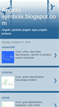 Mobile Screenshot of angelicsymbols.blogspot.com