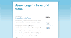 Desktop Screenshot of frau-mann-beziehung.blogspot.com