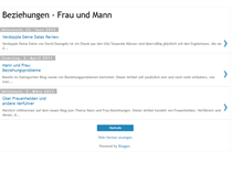 Tablet Screenshot of frau-mann-beziehung.blogspot.com