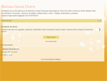 Tablet Screenshot of marianagarciaelorrio.blogspot.com