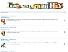 Tablet Screenshot of imagenesparamihi5.blogspot.com